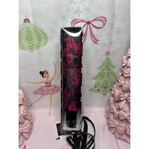 Ed Hardy Hot Pink Leopard Umbrella - Picture 2 of 5